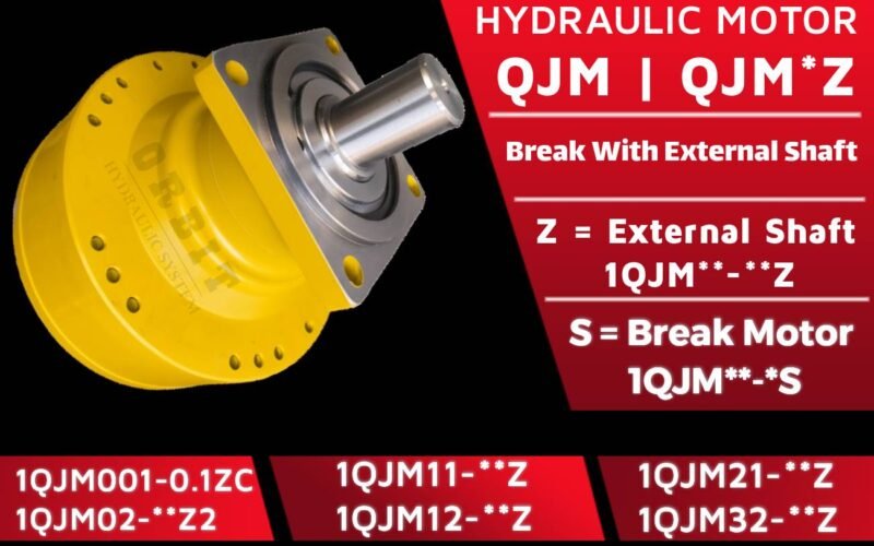 QJM Z Series Hydraulic Motor With External Shaft in Pune Mumbai Chennai Bangalore Hyderabad Nashik Delhi Kolkata Thane Ahmedabad Coimbatore India